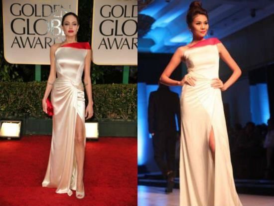 Thanh Hằng lên truyền hình vẫn dùng hàng nhái