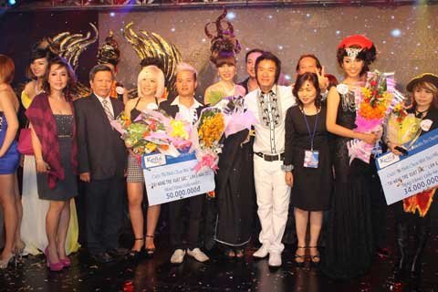 Ngành tóc vinh danh tài năng trẻ 2012