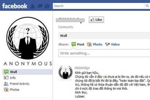 Nhóm “LulzSec Việt” tấn công Bkav: chúng tôi chưa bị bắt