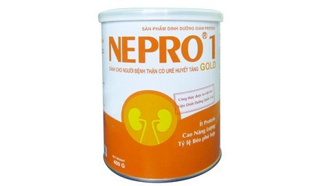 Nepro 1 bổ sung chế độ ăn trong điều trị suy thận mạn