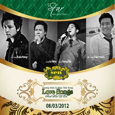 Love Songs 2012 và những bản tình ca ngày 8/3
