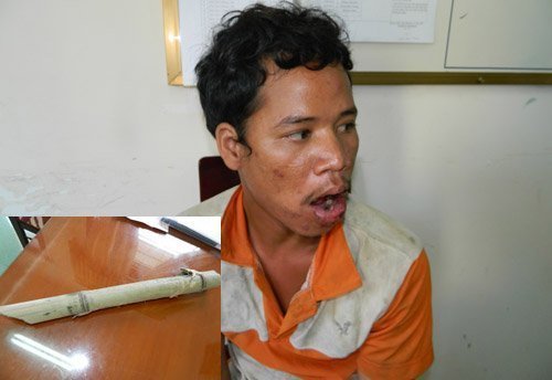 Giết người xong chui vào chuồng lợn trốn