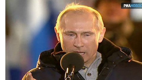 Nước mắt và chiến thắng của Putin