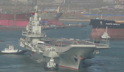 TQ sẵn sàng đưa tàu sân bay tuần tra Biển Đông