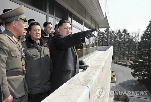Kim Jong-un thanh tra hải quân ở biển Hoàng Hải