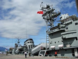 Tàu khu trục Myanmar thăm Đà Nẵng