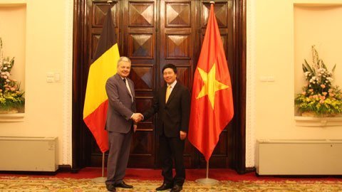 Bỉ cam kết tăng ODA cho Việt Nam