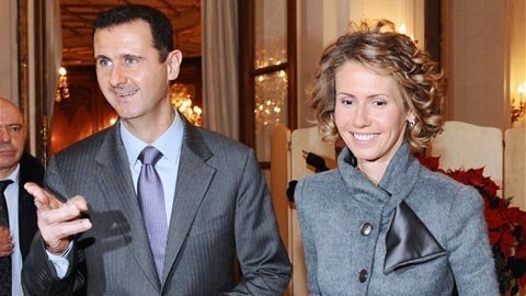Vợ Tổng thống Syria: 