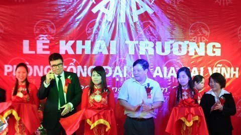 AIA Việt Nam khai trương thêm 4 văn phòng tổng đại lý