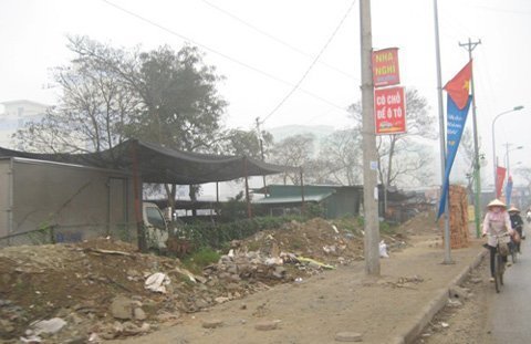 Hà Nội: “Đất vàng” công viên cũng bị... xẻ thịt