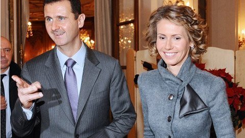 LHQ cấm vận cả vợ Tổng thống Syria