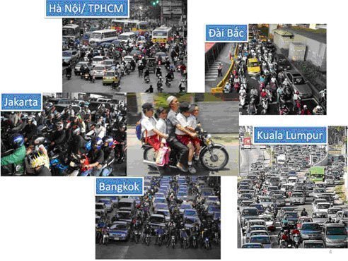 Thành phố ô tô hay thành phố xe máy?