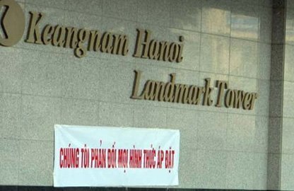Keangnam-Vina trả chung cư cho thành phố quản lý