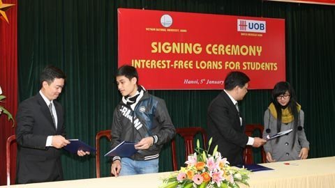 1,5 tỷ đồng cho sinh viên nghèo vay không lãi suất