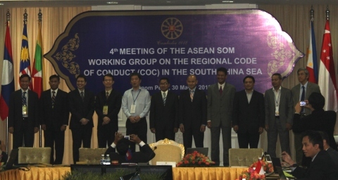ASEAN bàn soạn thảo quy tắc ứng xử ở Biển Đông