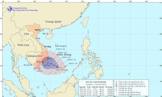 Năm 2012: Bão nhiều hơn, nắng nóng ít hơn