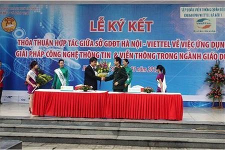 Đưa CNTT-VT đến 100% trường học Hà Nội
