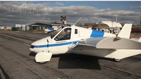 Ngắm ô tô bay trên bầu trời New York