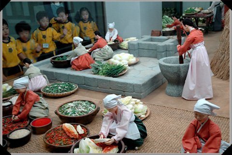 Bên trong bảo tàng kim chi ở Hàn Quốc