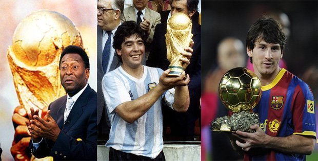 Pele - Maradona - Messi: Ai là số 1?