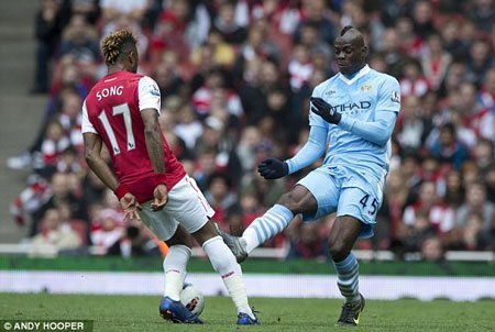 Balotelli bị HLV Mancini 