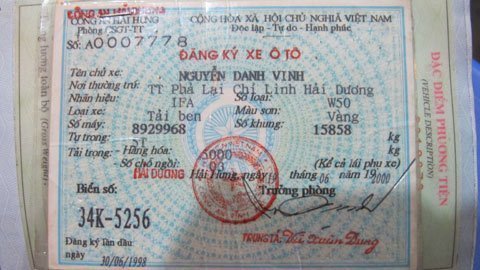 Cảnh giác với thủ đoạn lừa đảo “cầm cố giấy tờ ô tô”