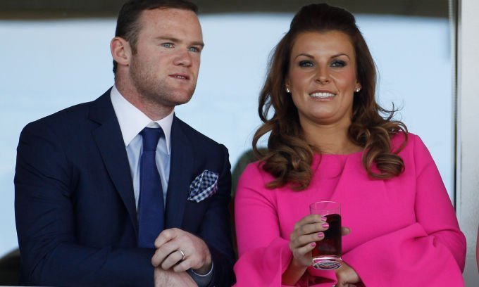 Rooney tháp tùng vợ yêu đi xem đua ngựa