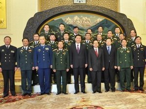 Quân đội Việt-Trung thúc đẩy quan hệ song phương