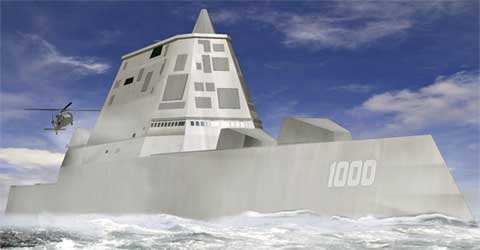 Mỹ đóng tàu chiến khủng để 