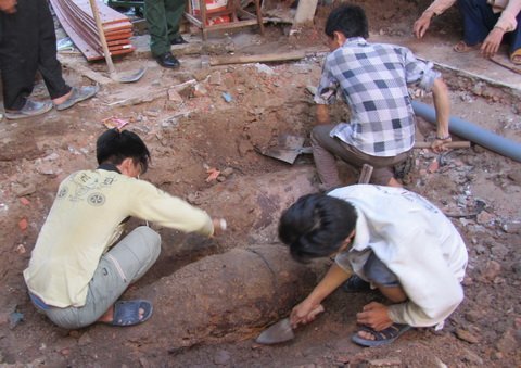 Phát hiện “bom khủng” tại nội thành TPHCM