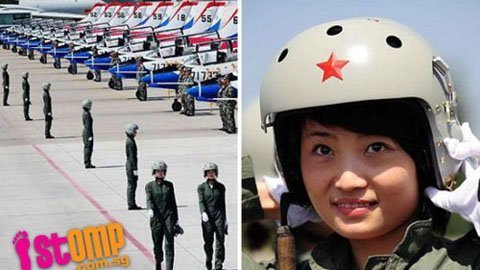 Những nữ phi công xinh đẹp trong Quân đội Trung Quốc