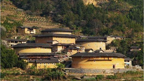 Thú vị bên trong những tòa nhà bằng đất ở Trung Quốc