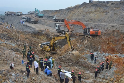 Vụ sạt lở kinh hoàng: Đã tìm thấy 5 nạn nhân