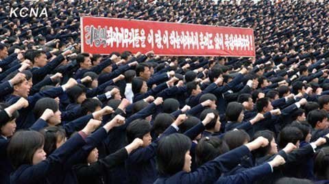 Giới trẻ Triều Tiên nguyện làm 5 triệu 