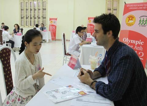 142 thí sinh “nhí” tự tin thể hiện kỹ năng tiếng Anh