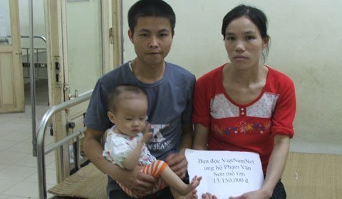 Bạn đọc đã giúp trọn vẹn ca mổ tim cho Phạm Văn Sơn
