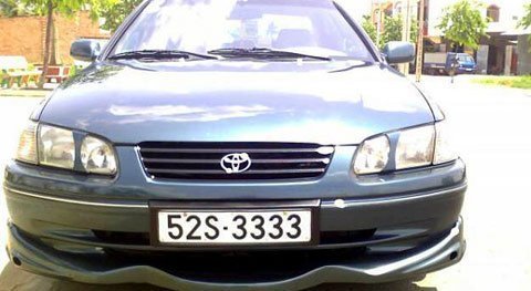 “Độ khủng” của biển xe tứ quý: 3333