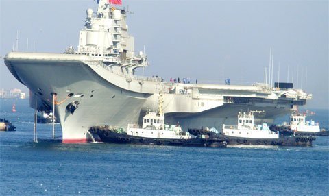 Giữa căng thẳng khu vực, TQ thử tàu sân bay