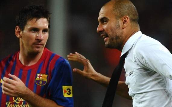 Messi không dám dự họp báo chia tay Guardiola