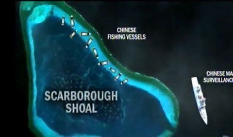 Tàu TQ ức hiếp tàu Philippines ở Biển Đông