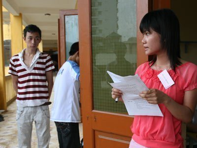 Ngành bị đình chỉ tuyển sinh, thí sinh được đăng ký lại