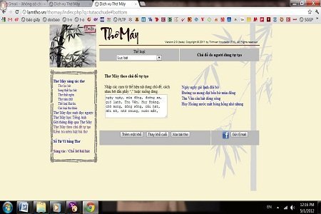 Giới trẻ mê mẩn với phần mềm làm thơ