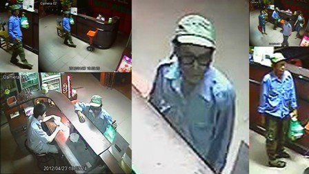 Camera khách sạn ghi nhận dạng hung thủ giết người