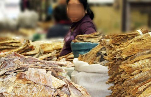 Dùng lưu huỳnh để ướp măng đem bán