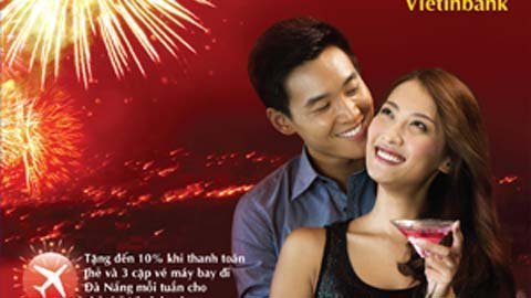 Quẹt thẻ thưởng tiền - tận hưởng cảm giác bay bổng cùng VietinBank