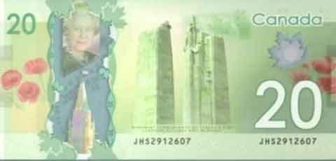 Bí ẩn người phụ nữ khỏa thân trên tờ tiền Canada