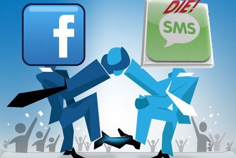 Facebook “ăn thịt” dịch vụ SMS của các nhà mạng