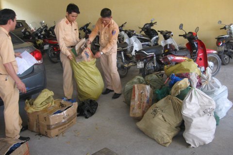 Hà Nội: Hàng trăm con rùa, kỳ đà bị bắt giữ