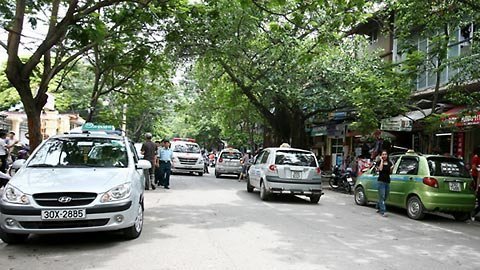 Không chấp thuận phân vùng và thu phí taxi bằng màu sơn