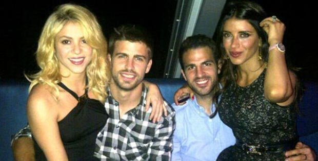 Pique cùng người tình 